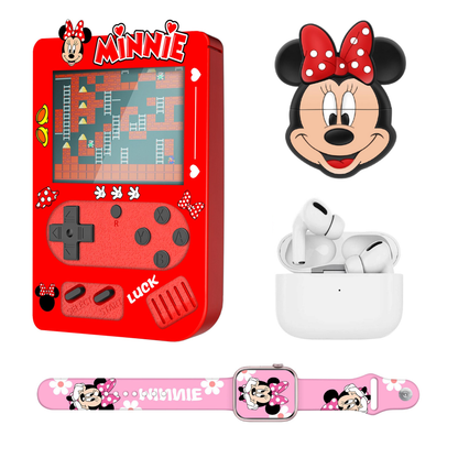 Mega Combo Consola 500 Juegos + Reloj Inteligente + Audifonos Pro